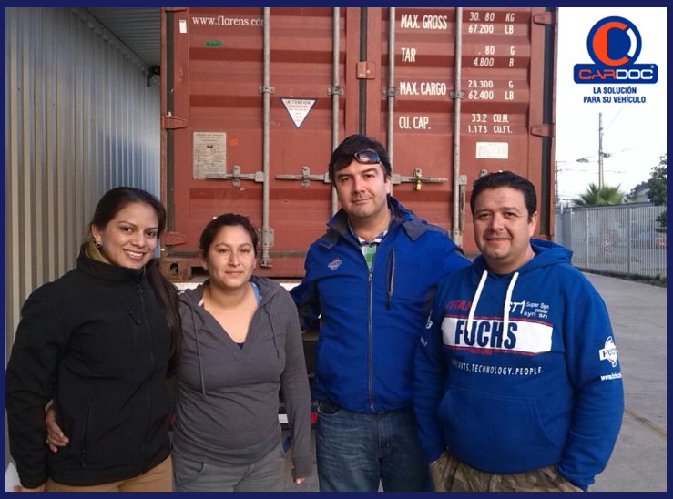 CardocColombia's tweet photo. Llegaron a #Chile los primeros #productos CARDOC. #Seguimos trabajando! CARDOC la solución para su vehículo! https://t.co/VdC0FOfJK6