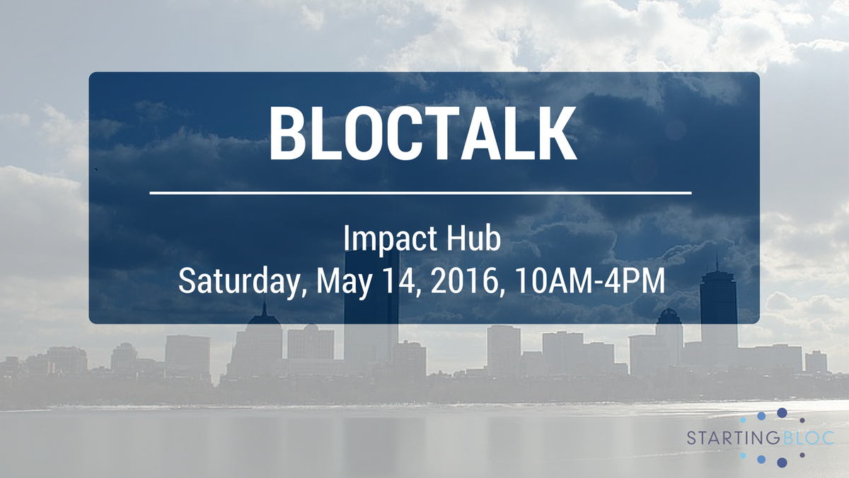 BostonBloc's tweet photo. Boston #socent: join us for BlocTalk on 5/14 to meet fellow #socent professionals. Register: https://t.co/PGp3GybUwe https://t.co/j2YVAAap02