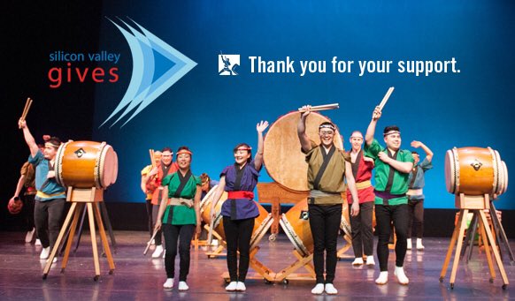 Standing ovation for 83 donors who made <a href="/SVGives/">SVGives</a> our most successful one to date: $15,250! taiko.org/support/