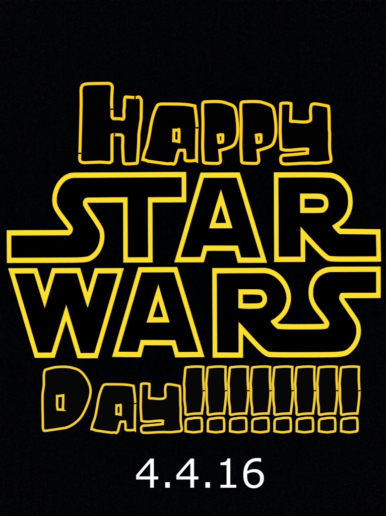 789alex1's tweet photo. Happy Star Wars Day everyone who's reading this!!!!!!!! https://t.co/H45lC6mLuO
