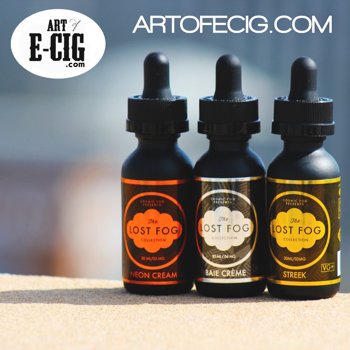 Visit artofecig.com to shop The Lost Fog Collection! Use discount code "Vape412" for 35% off all products