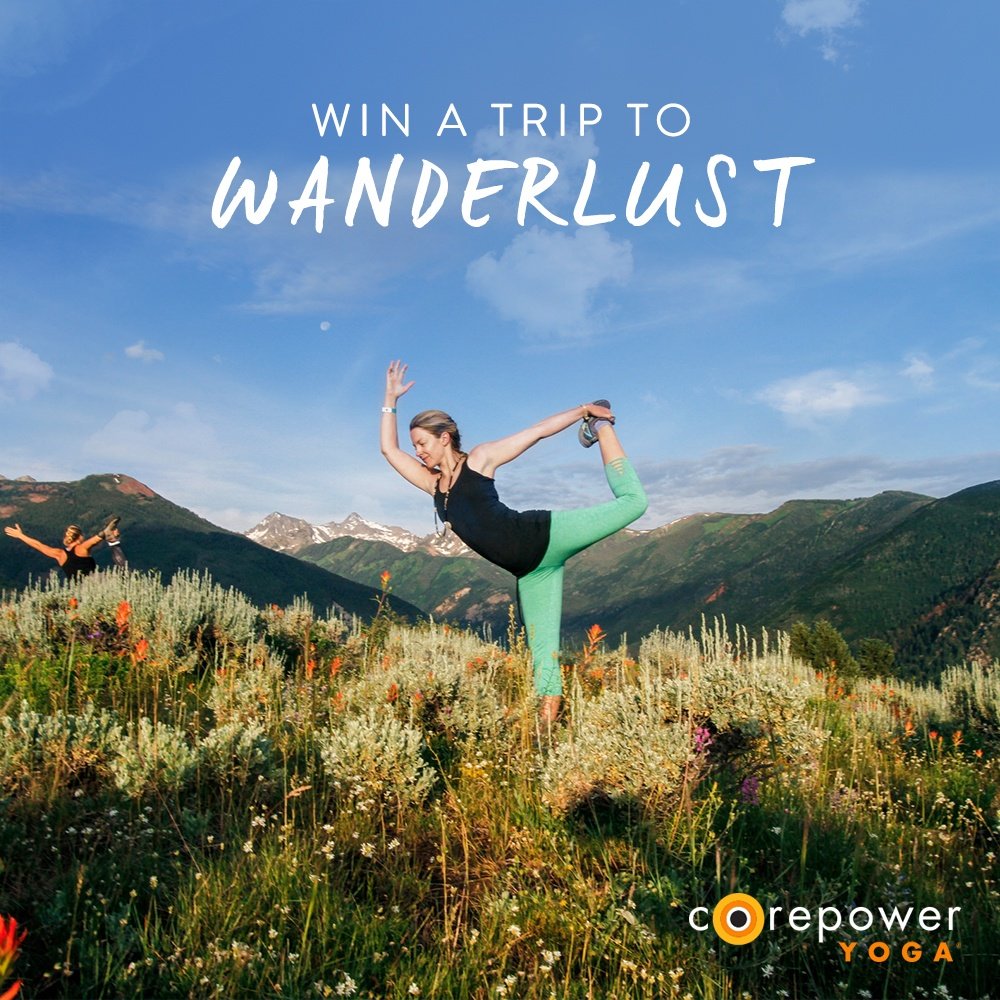 WanderlustFest's tweet image. In partnership w/ @CorePowerYoga, enter to win two 4-day tix to #WanderlustFestival &amp;gt;&amp;gt; wlfe.st/1W8qKNn