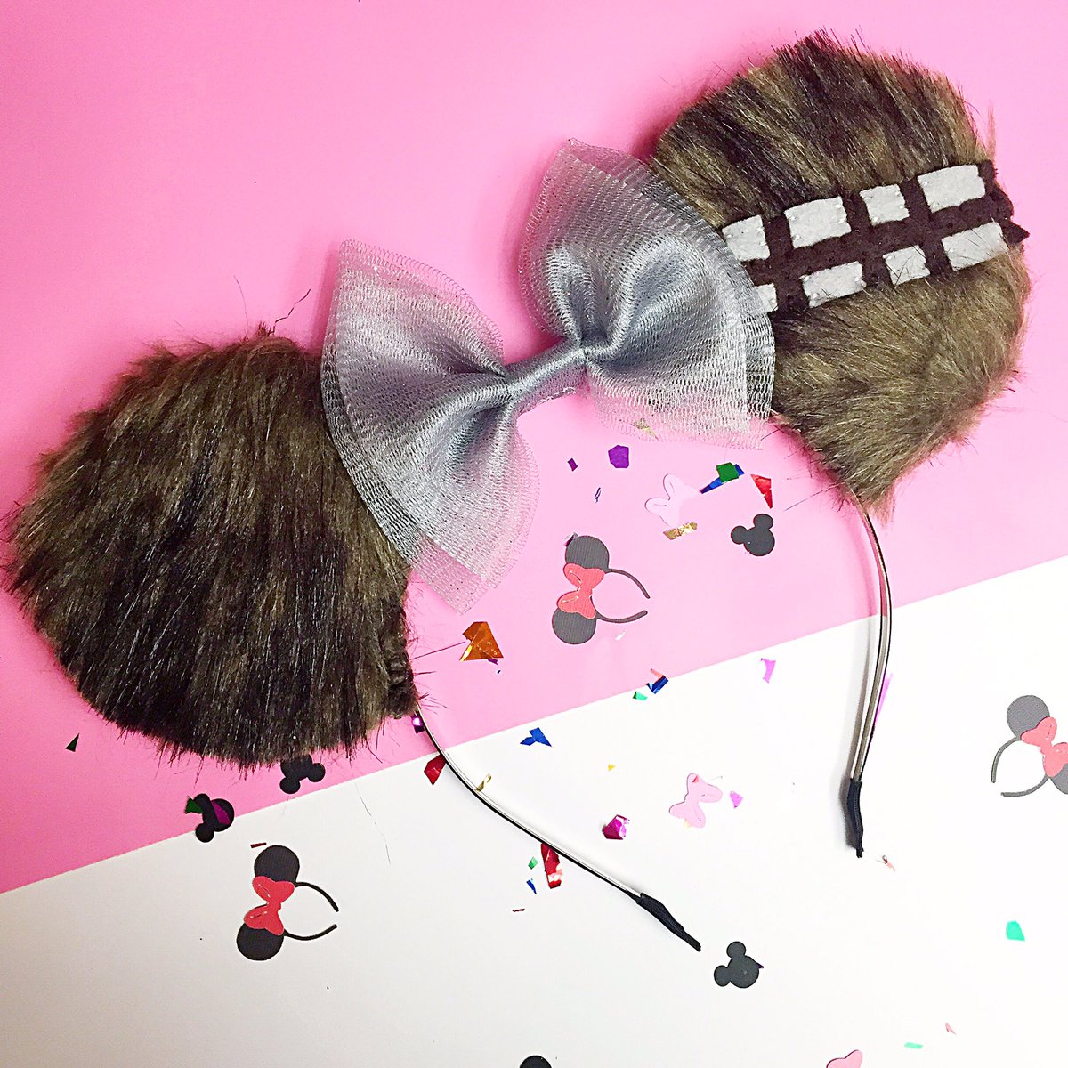 preeanne's tweet photo. Celebrate may the 4th by snagging these ears, shop link in my profile! #starwars #chewbacca
#DisneyDarling #wookie https://t.co/70wOoSrOKS