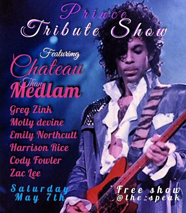 chateauband's tweet photo. Come cry purple tears with us this Saturday!
@51stSpeakeasy @okrockshow #prince #PurpleRain https://t.co/IYlqPZSI9q