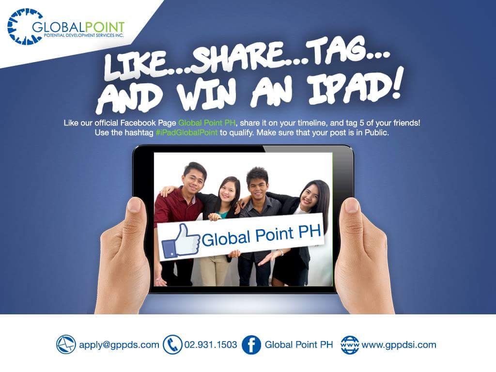 ApplyGlobal's tweet photo. for more details click this link.

https://t.co/bDzsswcqhp

#GlobalPointPH https://t.co/UqrNRhiZHp