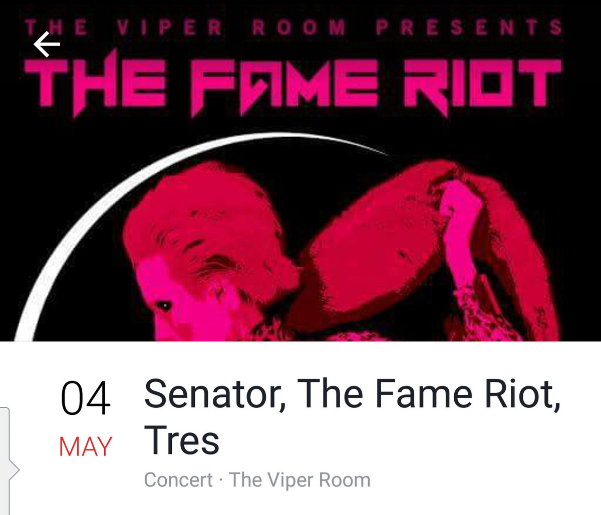 lizzie71's tweet photo. Tonight! @thefameriot @theVIPERroom #dustfunk #Bounce #dance #tfr #FREEKZREVOLUTION #freekz https://t.co/D7xx4sHlZU https://t.co/h9C42gGqEY