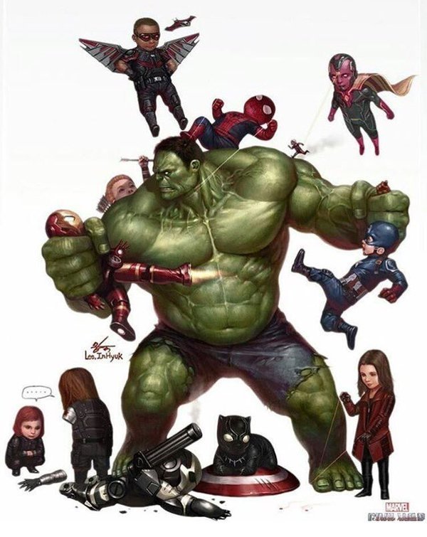 Se hulk estaria em guerra civil seria isso.