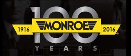 Motor_Age's tweet photo. Tenneco’s Monroe Shocks and Struts brand is celebrating its 100th Anniversary https://t.co/fKEwjUVcwV #Monroe100Year https://t.co/3hzW070Z7Q