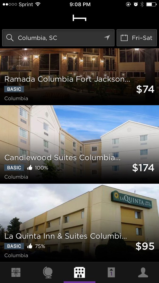 TCloATX's tweet photo. Terrified! Booked a room via @HotelTonight and learned that they conveniently exclude negative review ratings. https://t.co/LqllRcKSYx