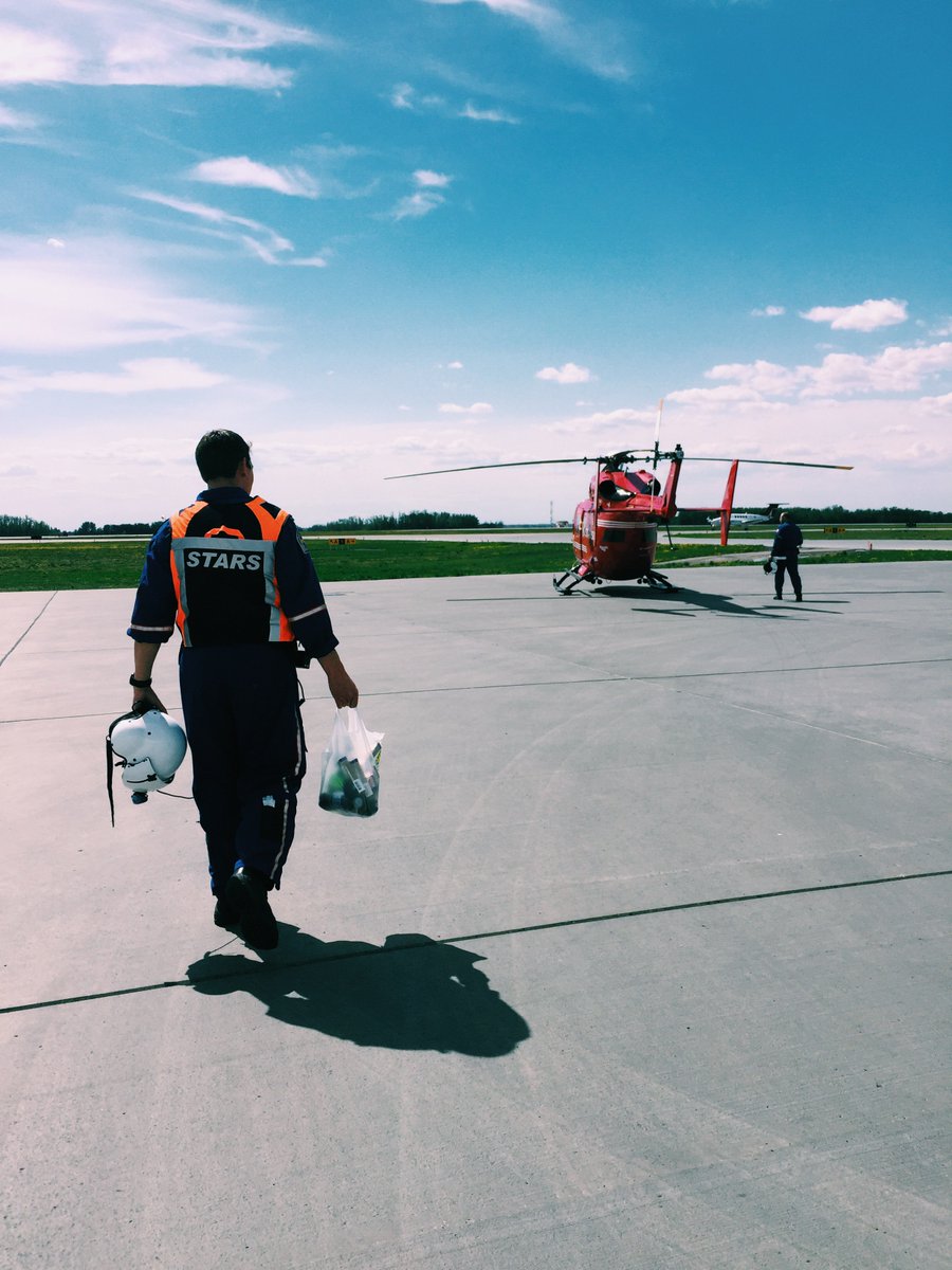 STARS has dispatched secondary aircraft from #YEG &gt; Lac La Biche for #YMMfire to remain on standby for emergencies: