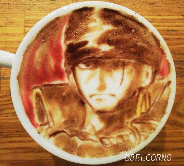 One Piece Forum On Twitter Yummy Amazing Latte Art By One Piece Forum On Twitter Yummy Amazing Latte Art By