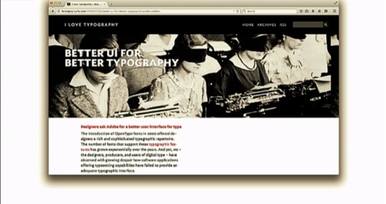 real_experience's tweet image. Bring typographic interfaces into the 21st century, for OpenType fonts sake: typotalks.com/videos/type-wi… #AdobeTypeUI