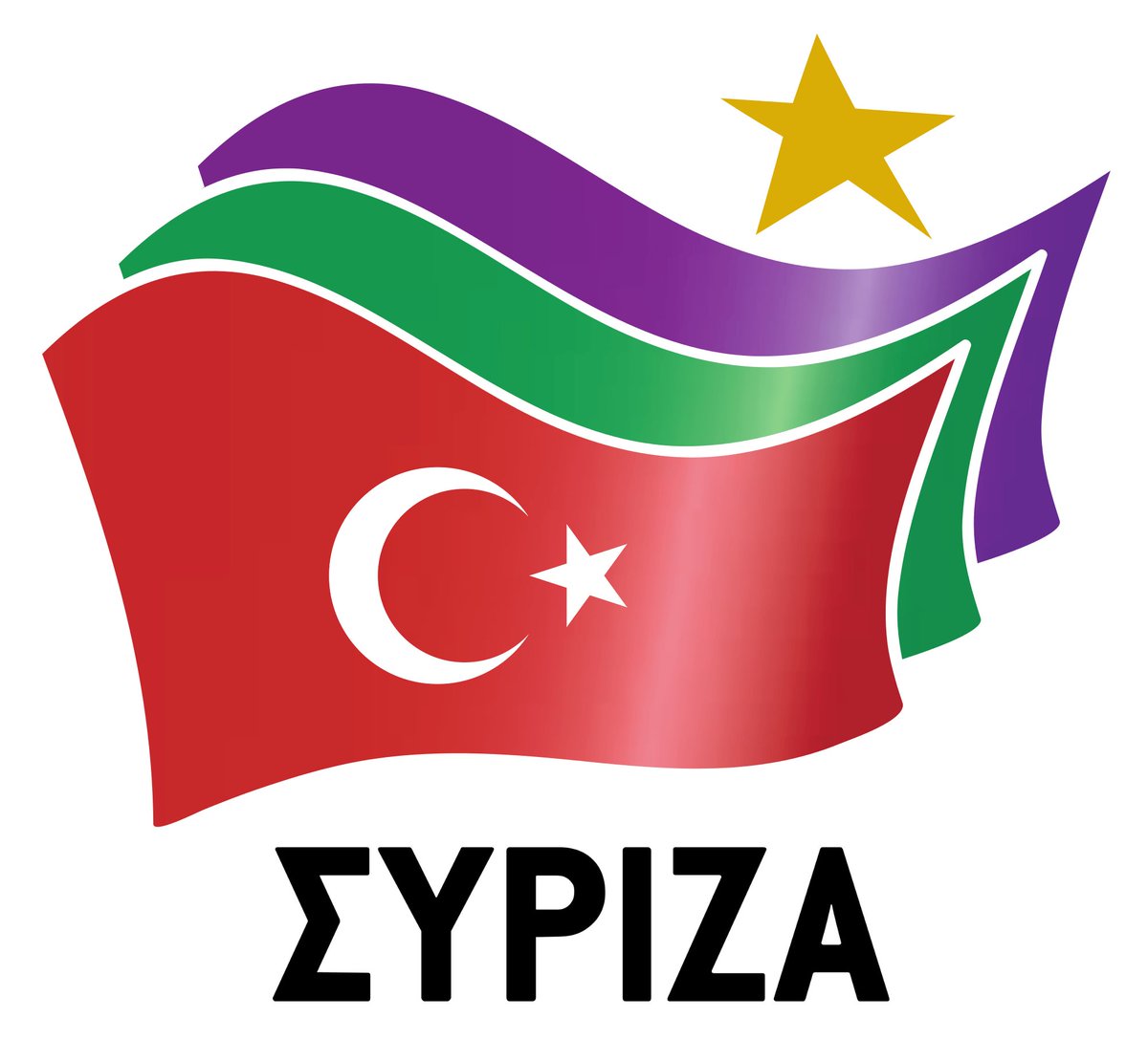 SYRIZAgr's tweet photo. Ο #ΣΥΡΙΖΑ συνεχίζει επάξια το έργο του #βασιλιά και της #χούντας παραδίδοντας την #Ελλάδα στην #Τουρκία 
#syriza https://t.co/fKqBi9gIWE
