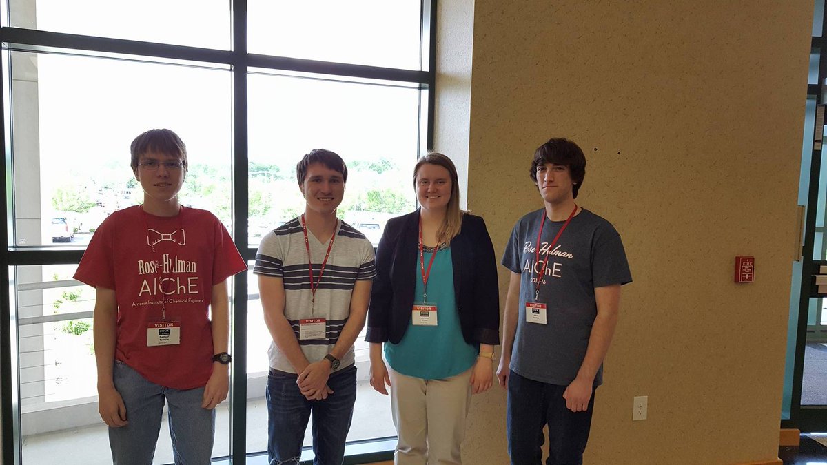 Look how excited these students are at today's Cook Pharmica plant tour!
I'm told it was a great time!
