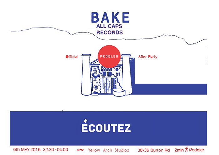 peddlermkt's tweet photo. Fri 6 May PEDDLER AFTER PARTY / Feat. Glasgow's finest DJ BAKE @yellowarch till 4am https://t.co/uEZ0CizBz9 https://t.co/fk4iSdOTOB