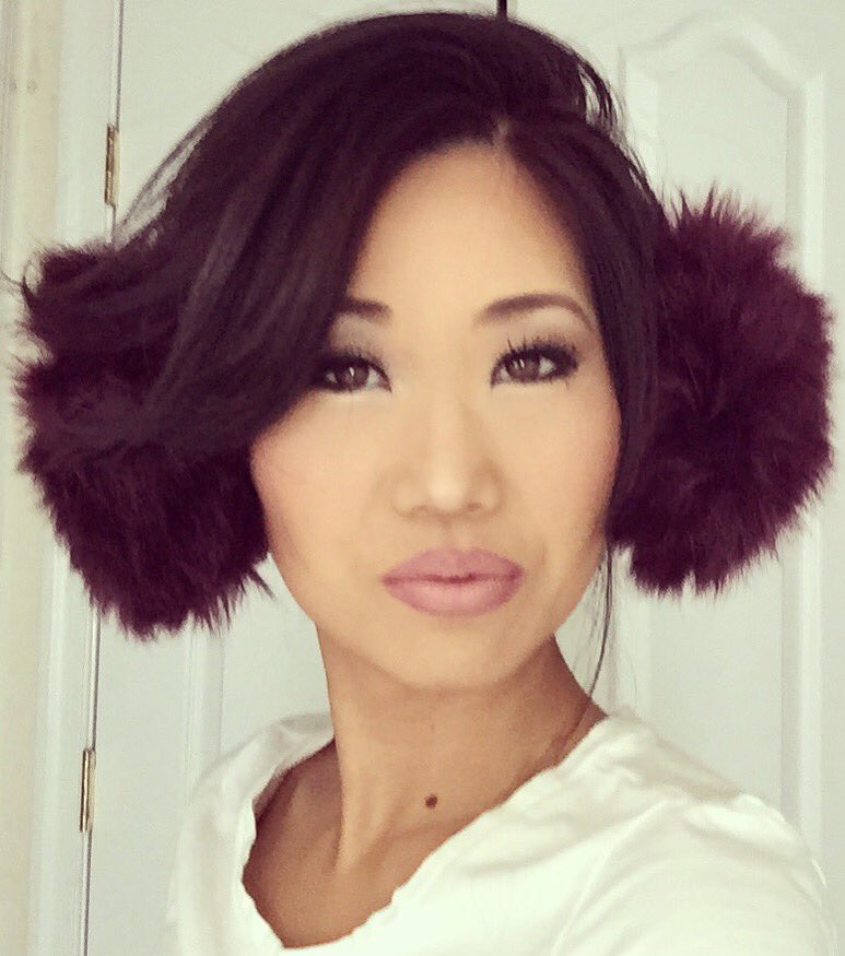 AnnieYuTV's tweet image. May the 4th be with you.  Like my Princess Leia buns?  #StarWarsDay #CommitToTheBit