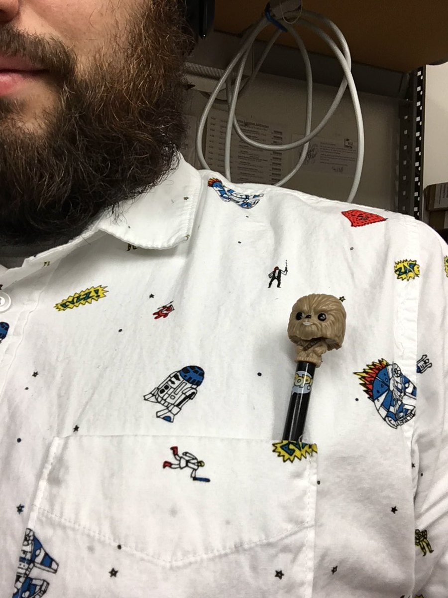 bryanzulaica's tweet photo. Been carryoing this lil guy with me all day. #StarWarsDay #MayThe4thBeWithYou https://t.co/gKANEK8fQH