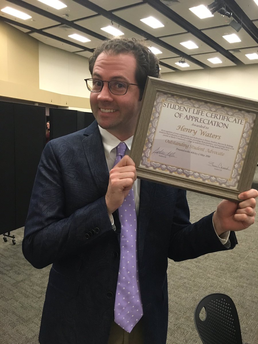 butlerccfac's tweet photo. Congratulations to @MrH2OButler on being named Outstanding Student Advocate 2015-2016!! https://t.co/tHmRuaEPHj