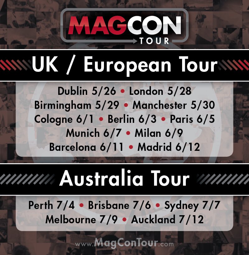 Magcon's tweet photo. Summer '16 looks AMAZING so far! 😍 https://t.co/esad1HidME