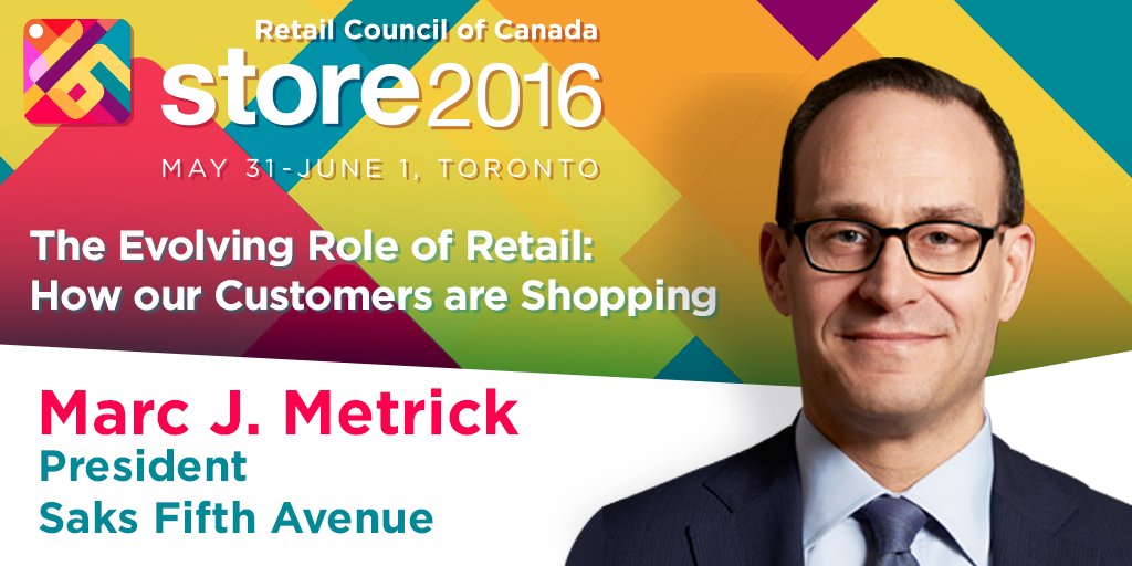 Radiant_Comm's tweet image. Learn about the evolving role of #retail from @saks at #STORE2016 storeconference.ca/agenda #SaksCanada