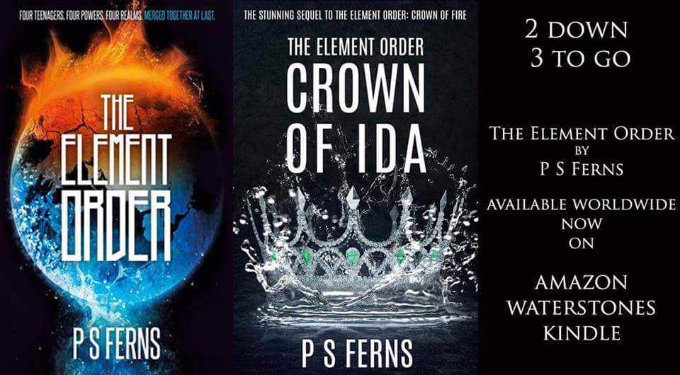 We're off #elementorder #crownofida #crownoffire #amazon #YAFantasyFiction