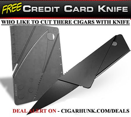 cigarhunk's tweet photo. If you like cutting cigars with your knife, get this free knife then! #cigars #cigar - https://t.co/GCas19R8hD https://t.co/CBT6ibll5f