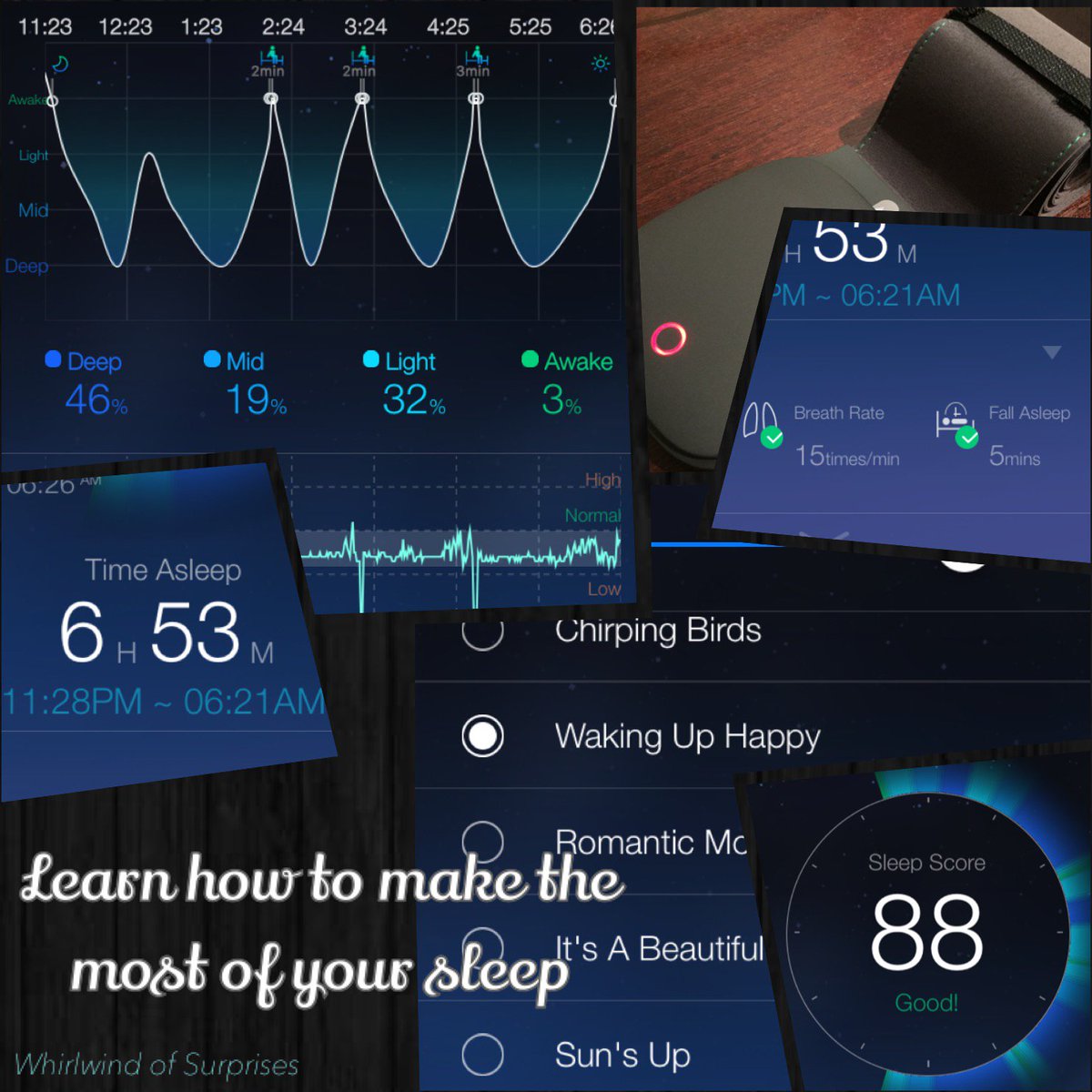 Sleep Tips with a sleep monitor