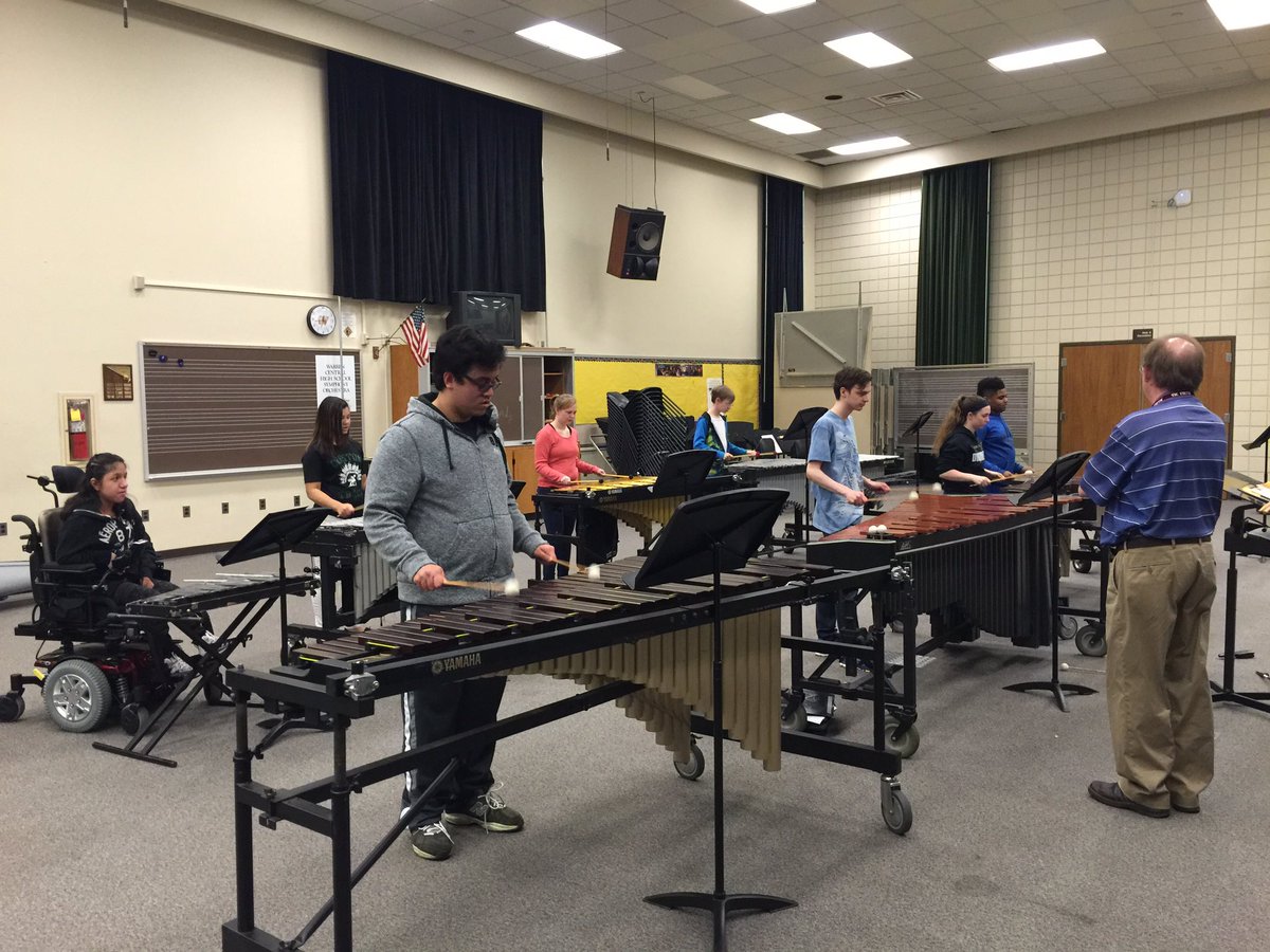 Another strong day for all percussionists trying out!!!!