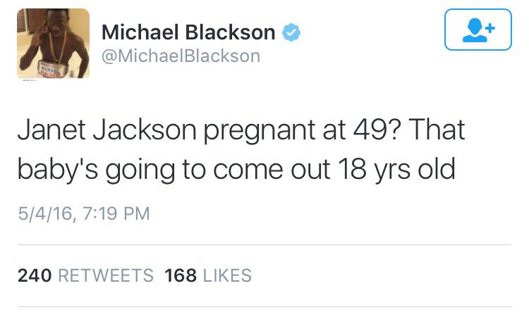 Michael Blackson has no chill. 