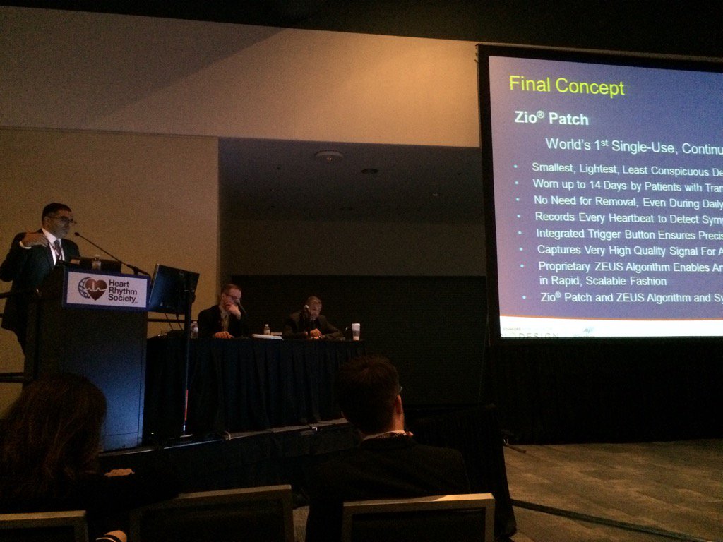 DrSGoyal_EP's tweet photo. #HRS2016  learning about invention at HRS #emergingEP https://t.co/zbaihE7jJi