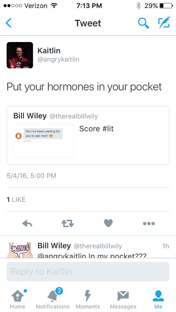 therealbillwily's tweet photo. @lilybaum_death 5:00 called, they want their line back https://t.co/bPIfYSfNNp