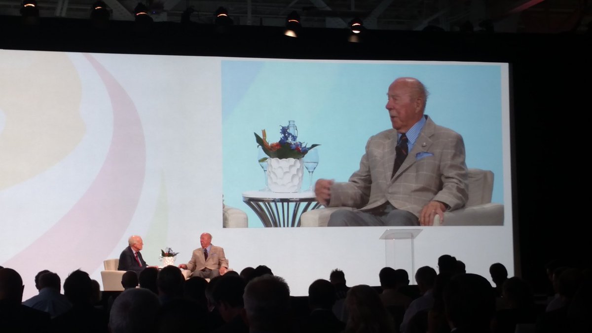 RobBest13's tweet photo. "To the people who say climate isn't changing, you're going to get mugged by reality" -Sec George Shultz #WEIF2016 https://t.co/7tO0QUoz5K