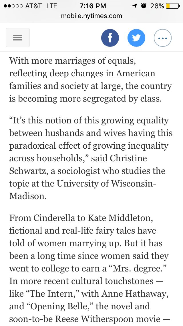 Raychle1Bernoth's tweet photo. Article cites few sociologists on public sociology, interesting take on marriage equality in terms of class #socy16 https://t.co/goqxe3XKLb