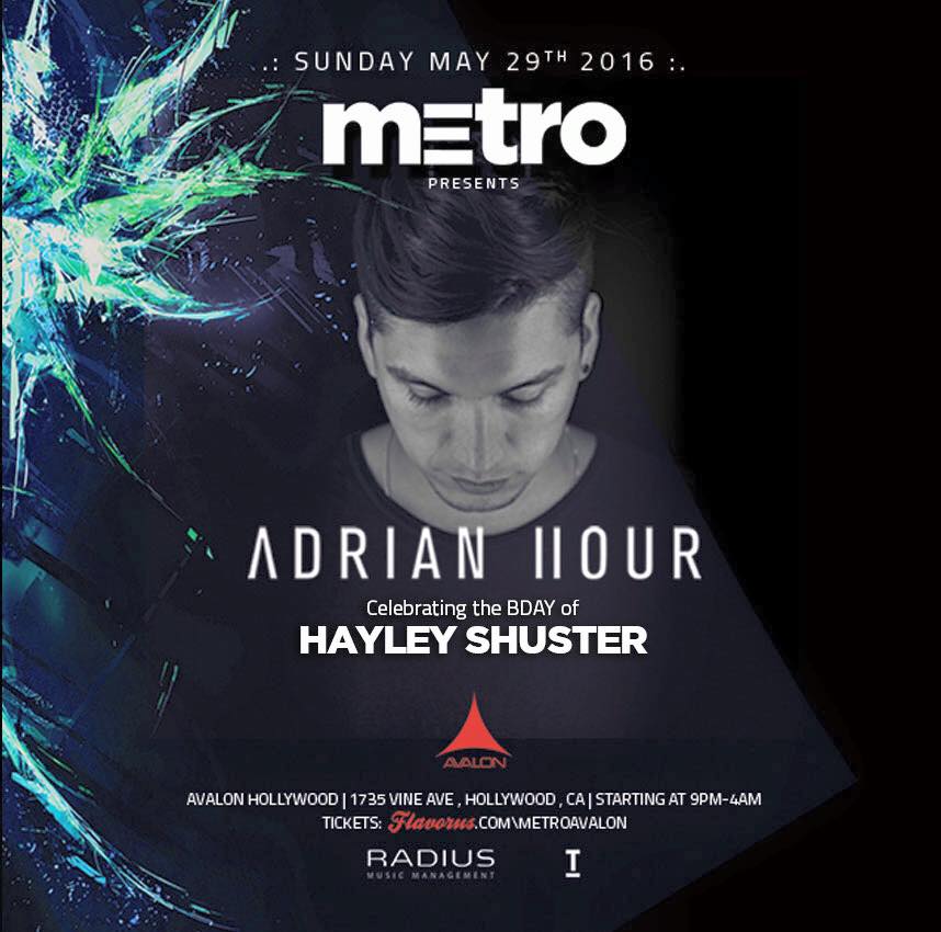 Hey Hayley, here's your pass for our show <a href="/AvalonHollywood/">Avalon Hollywood</a> on 5.29 Have a great day 😊

<a href="/MayhemHollywood/">Hollywood Mayhem</a> <a href="/Metro_LA_/">Metro Los Angeles</a>