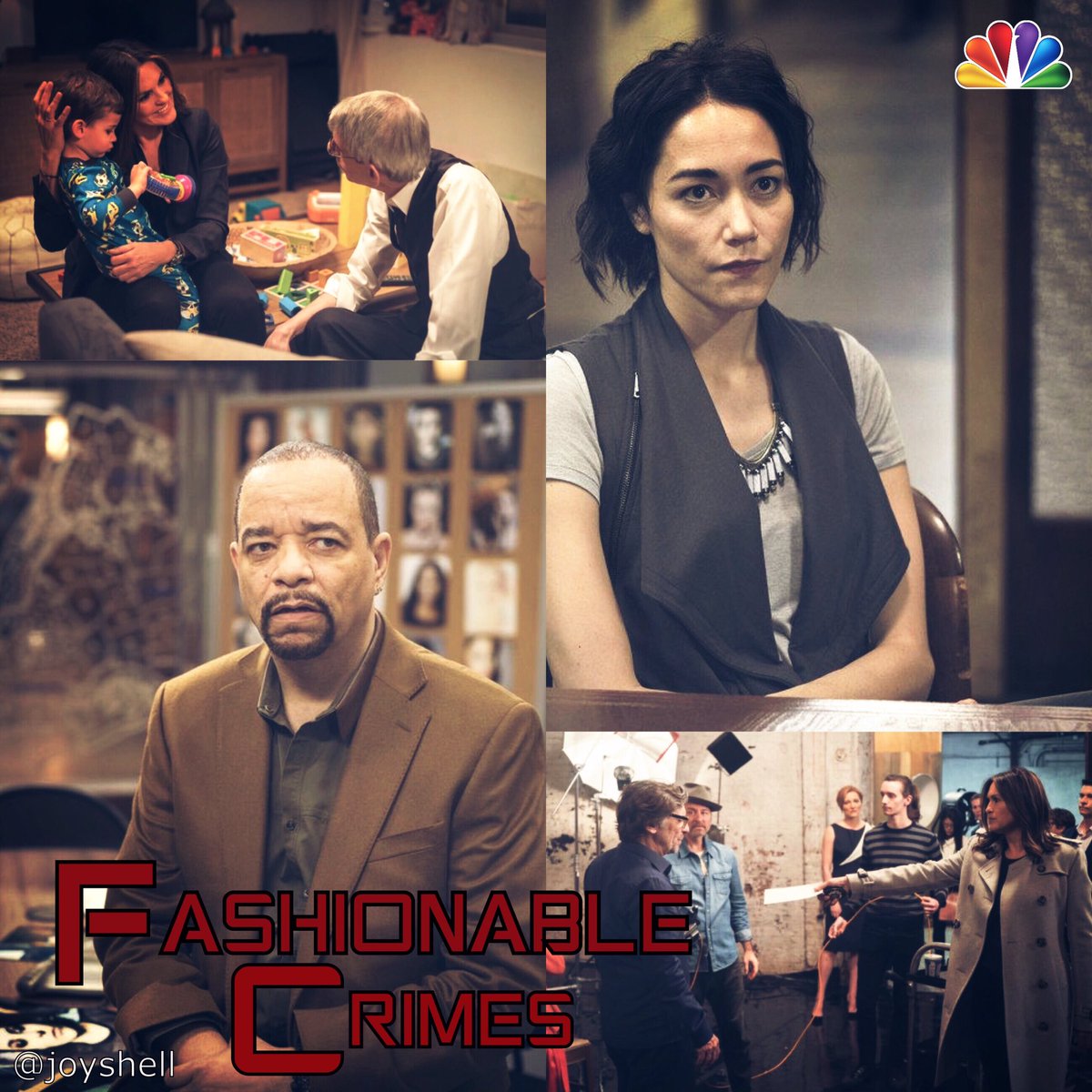 joyshell's tweet photo. 💥NEW #SVU TONIGHT! #FashionableCrimes 
#MunchReturns 
#SVUIsBack https://t.co/D2246LMmwC