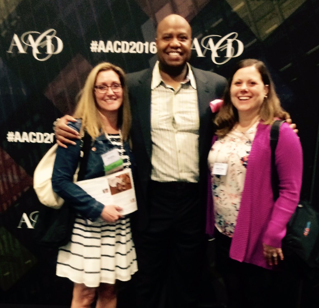 beanieweeny's tweet photo. Been dominating life thanks @walterbond #AACD2016 https://t.co/j750mWegZK