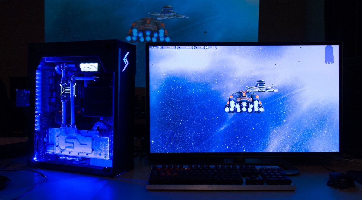 DigitalStormPC's tweet photo. Bolt III Joins the bridge crew of the Artemis!
#digitalstormpc #dscanada #pcgaming #lanparty https://t.co/dEI5buEFtH