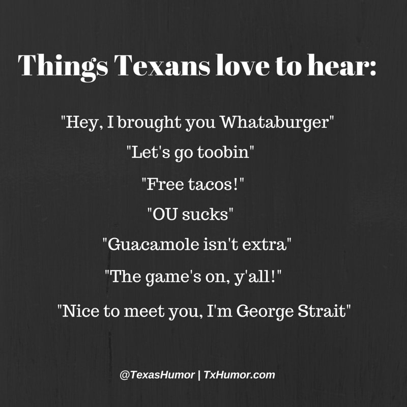 TexasHumor's tweet photo. It's music to our ears. https://t.co/HorcbTlksu
