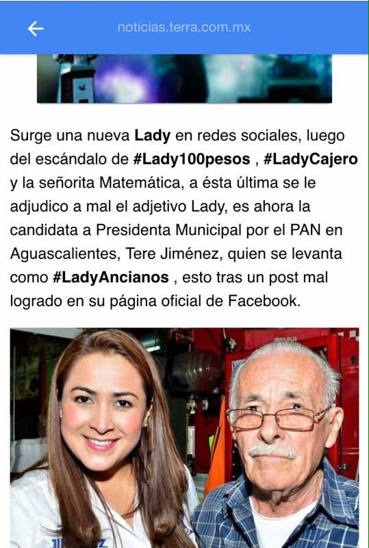 memo_portiyo's tweet photo. #Saltillo ¿qué les parece esa Panista? #LadyAncianos #Aguascalientes #DobloMoral de sus Candidat@s @mmsoriano https://t.co/JrgQBYZtYi