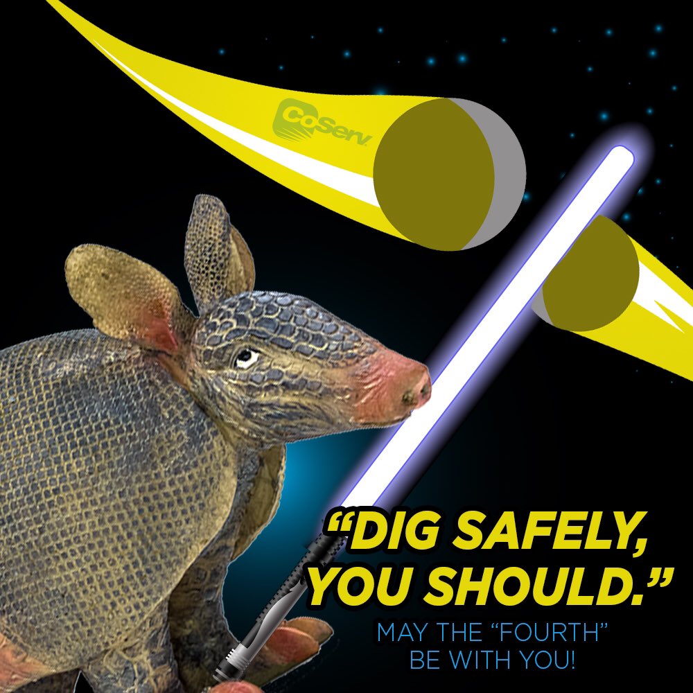 MrDiggs811's tweet photo. The dark side, and the light. The number you seek is #Call811 #MayThe4thBeWithYou https://t.co/N9K8CYvWS1