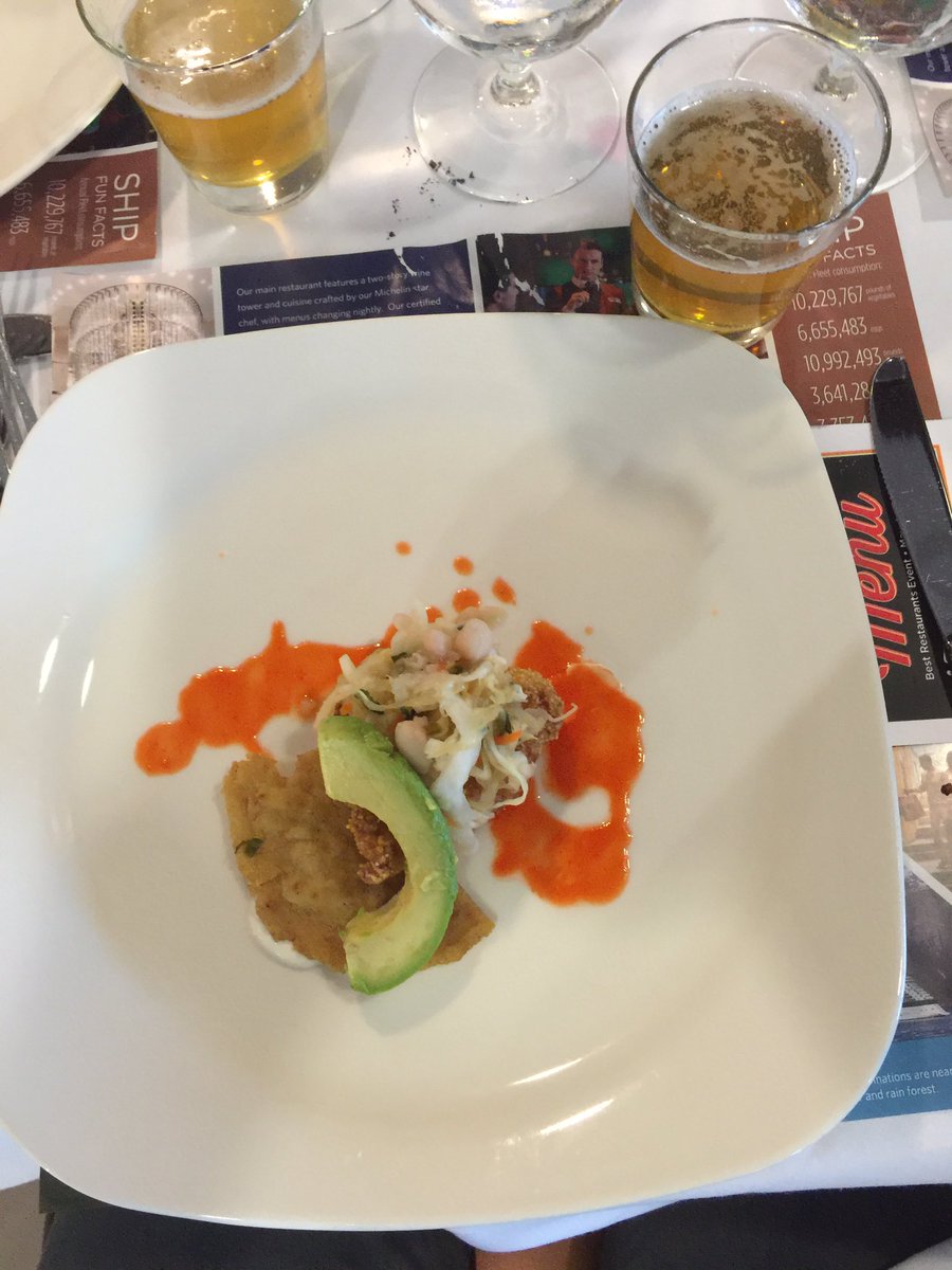 IndyMonthly's tweet photo. .@PlowAndAnchor & @TheLocalEatery bring us dish 3 paired w/ a @QuaffONBrewing wheat. A crowd favorite. #IndyBestRest https://t.co/6rtbN09bit