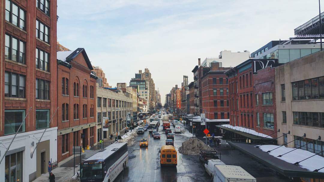 two_plus_two's tweet image. Took this one a while ago. Looking down 14th Street.
#highline #meatpacking