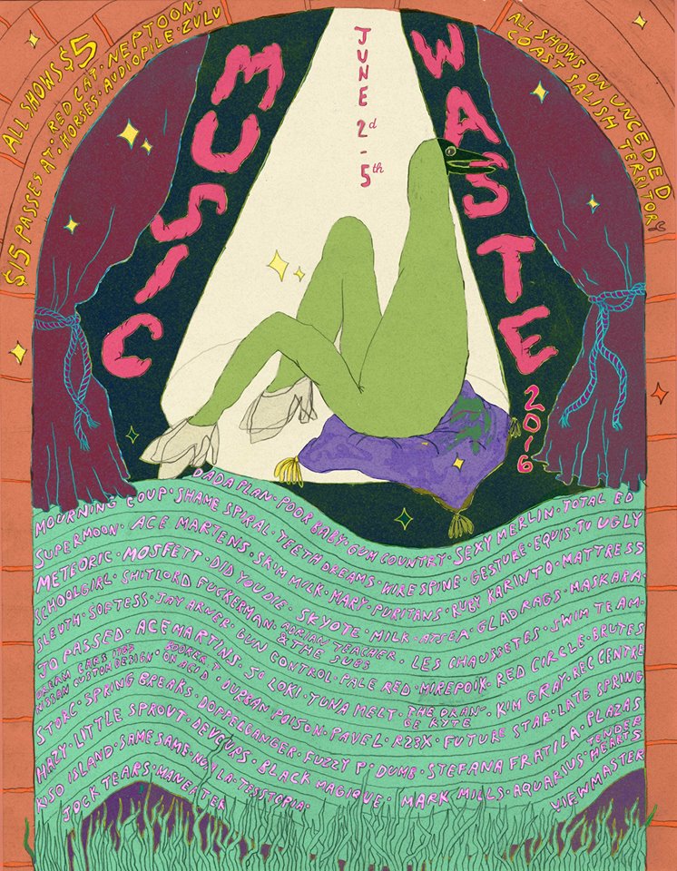 musicwaste's tweet photo. Hey ding dongs! We announced our lineup today! #musicwaste2016 https://t.co/s0RMI0LPL2 https://t.co/UfrDSAaQ9l
