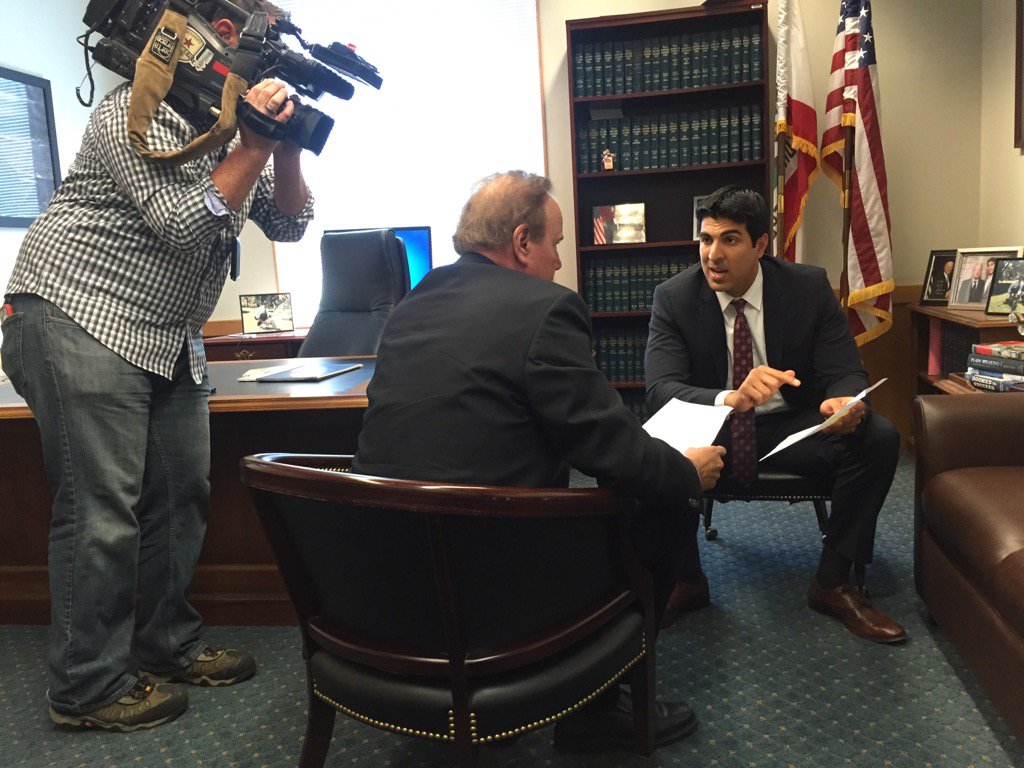 MattDababneh's tweet photo. Talking to @CBSLAdavid about the PACE loan program and how my #AB2693 will protect consumers from bad actors https://t.co/VS0fd2eH0s