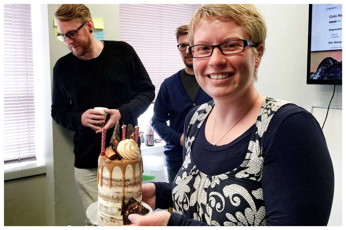 hashbangnz's tweet photo. April was a special month for us, esp. for these 2 lovely people: @chron9 and @charlottehinton Happy birthday! https://t.co/nt58znHrtz