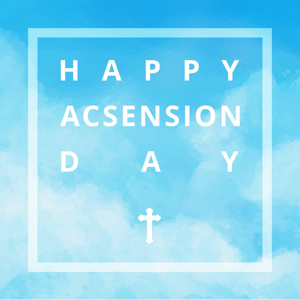 To all who celebrate it, happy Ascension day! Have a great long holiday everyone