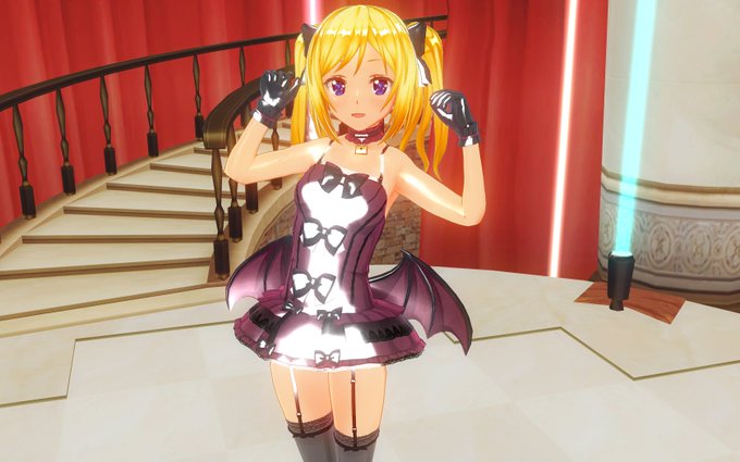 【カスタムメイド3D2】
よくわからん謎ポーズ。かわいい

#カスタムメイド3D2 #CM3D2 