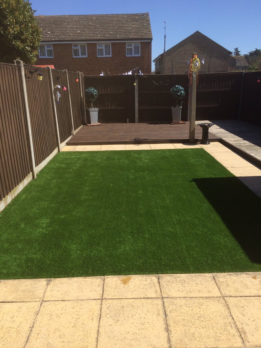 Not the largest or the worst lawn ever, stunning end result as always. #artificialgrasssuffolk#suffolkgarden