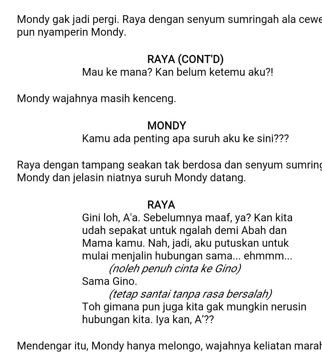 AkbarBhakti's tweet photo. Jgn sedih Mondi Raya sedang ngetes cinta loe #AnakJalanan https://t.co/BDpxF6uCie
