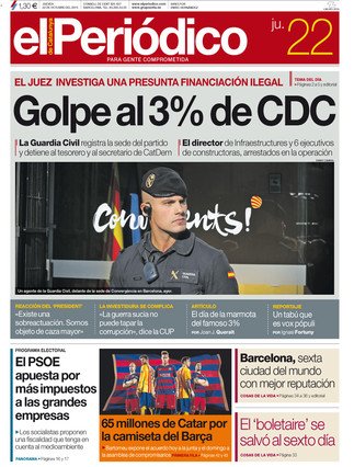 socialistes_esp's tweet photo. Buscad las 8 diferencias.
Cuando se investiga al PSC.
Cuando se investiga a CDC.
(gracias Enric) https://t.co/EduYnqeF3x